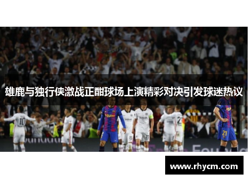 雄鹿与独行侠激战正酣球场上演精彩对决引发球迷热议